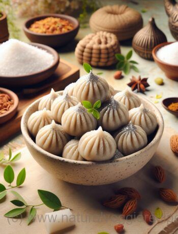 Sugar Free Modak Recipe | No Sugar No Jaggery Modak