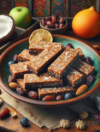 Vegan Coconut Date Energy Bars