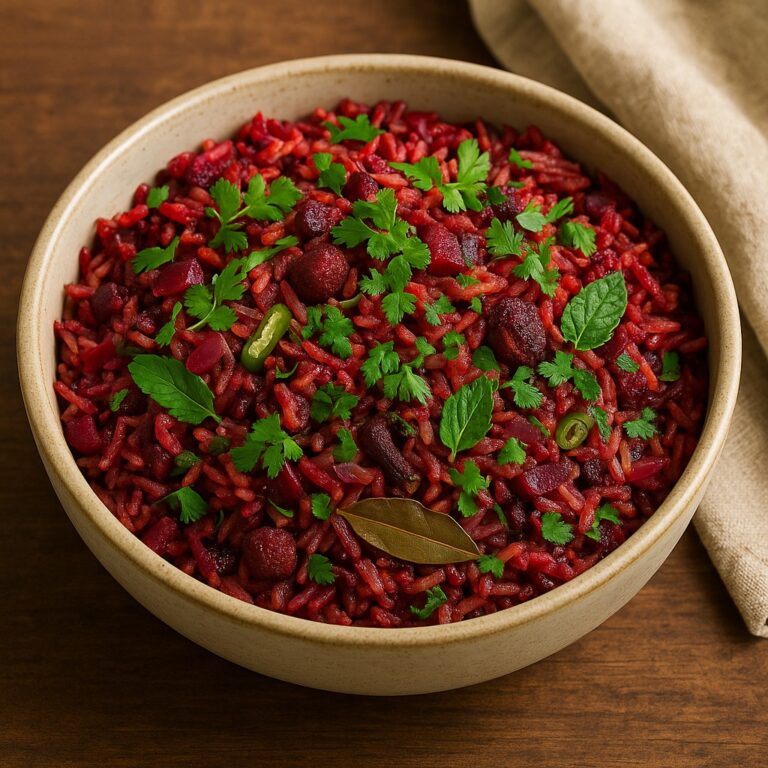 Healthy Beetroot Pulao: Vibrant One-Pot Rice Recipe | Natural Veggie ...