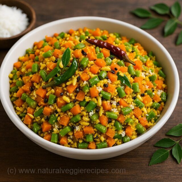 The Best Carrot Beans Thoran: South Indian Coconut Stir-Fry Recipe ...