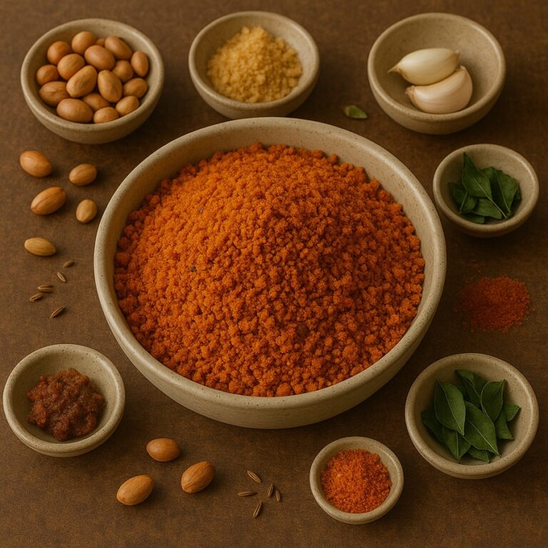 Peanut Chutney Powder | Shenga Chutney Pudi | Natural Veggie Recipes