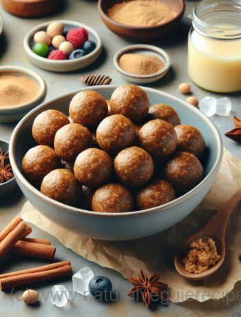 Raw Vegan Gingerbread Cookie Balls